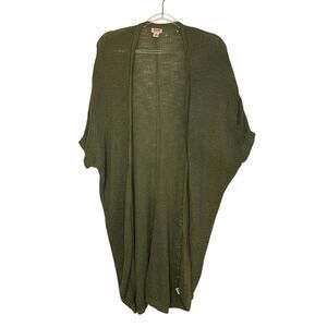 Mossimo Green Batwing Sweater M